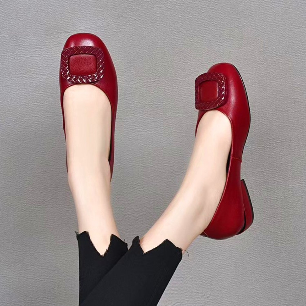 Women'S Fashion Shoes - Scarpe da donna in pelle di