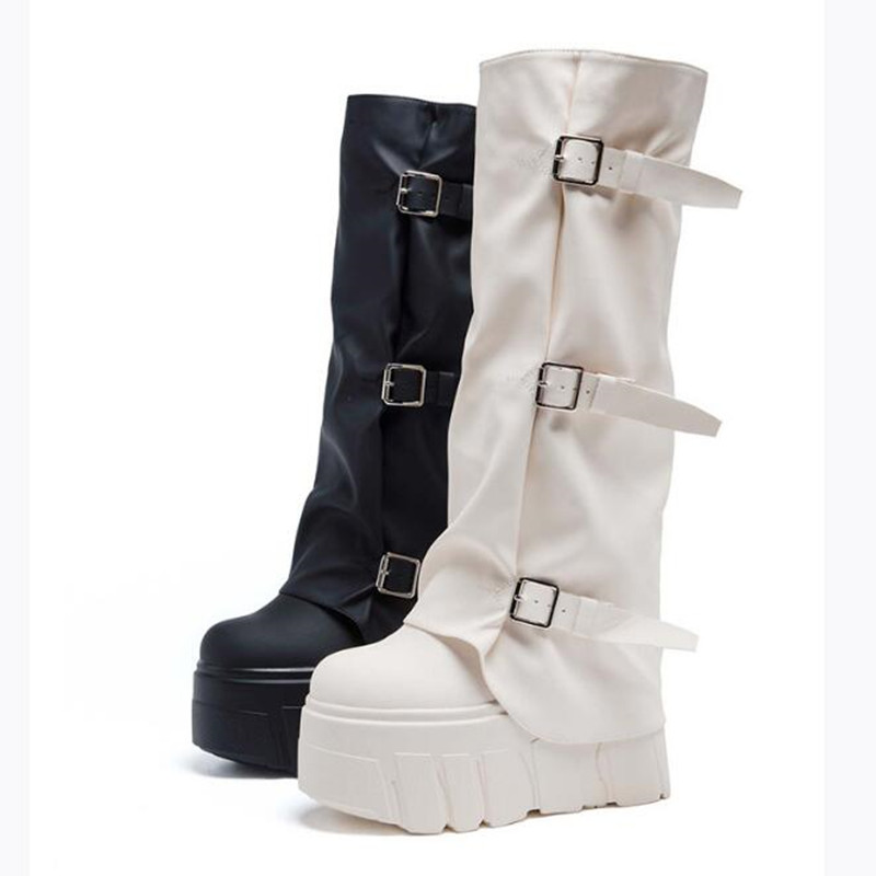 Women'S Fashion Knee High Boots - Nuovo 2026 marchio di moda autunno