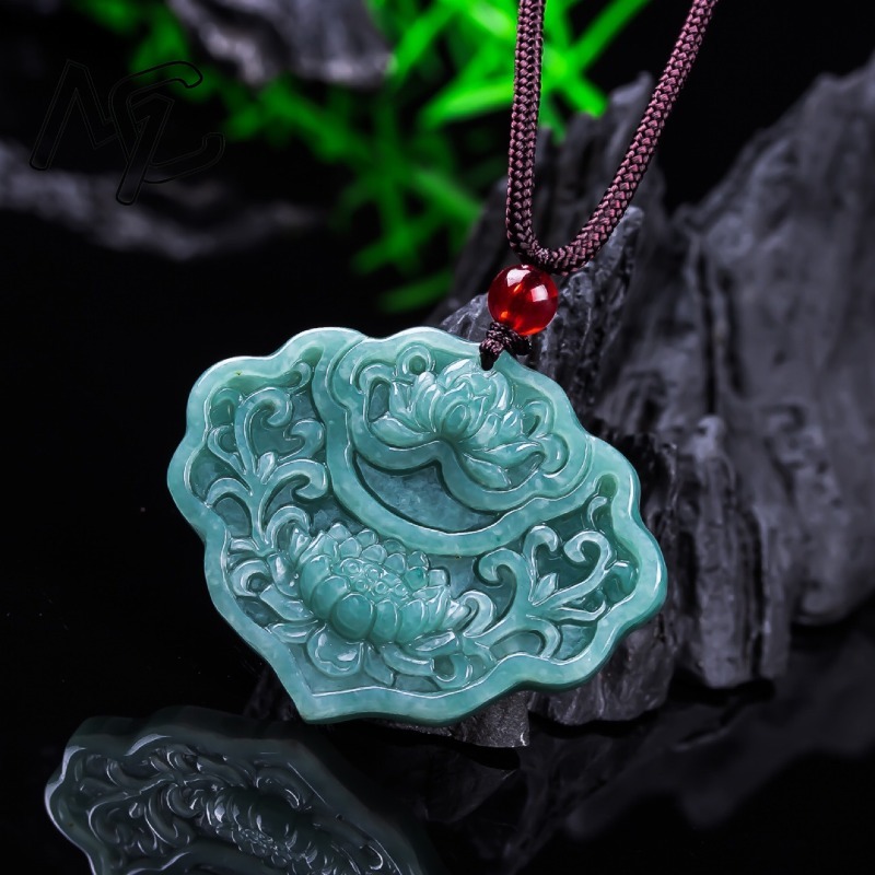 Vero birmano una smeraldo giad - Women'S Fashion Jewellery recensione e prezzo