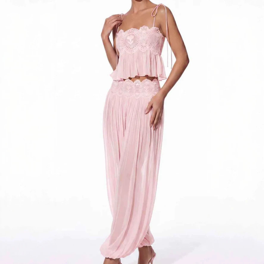 Completo da donna con pantalon - Lace Trim Cami recensione e prezzo