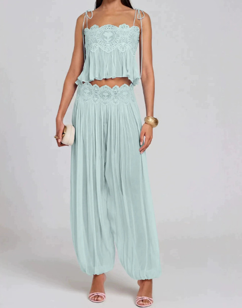 Completo da donna con pantalon - Lace Trim Cami recensione e prezzo