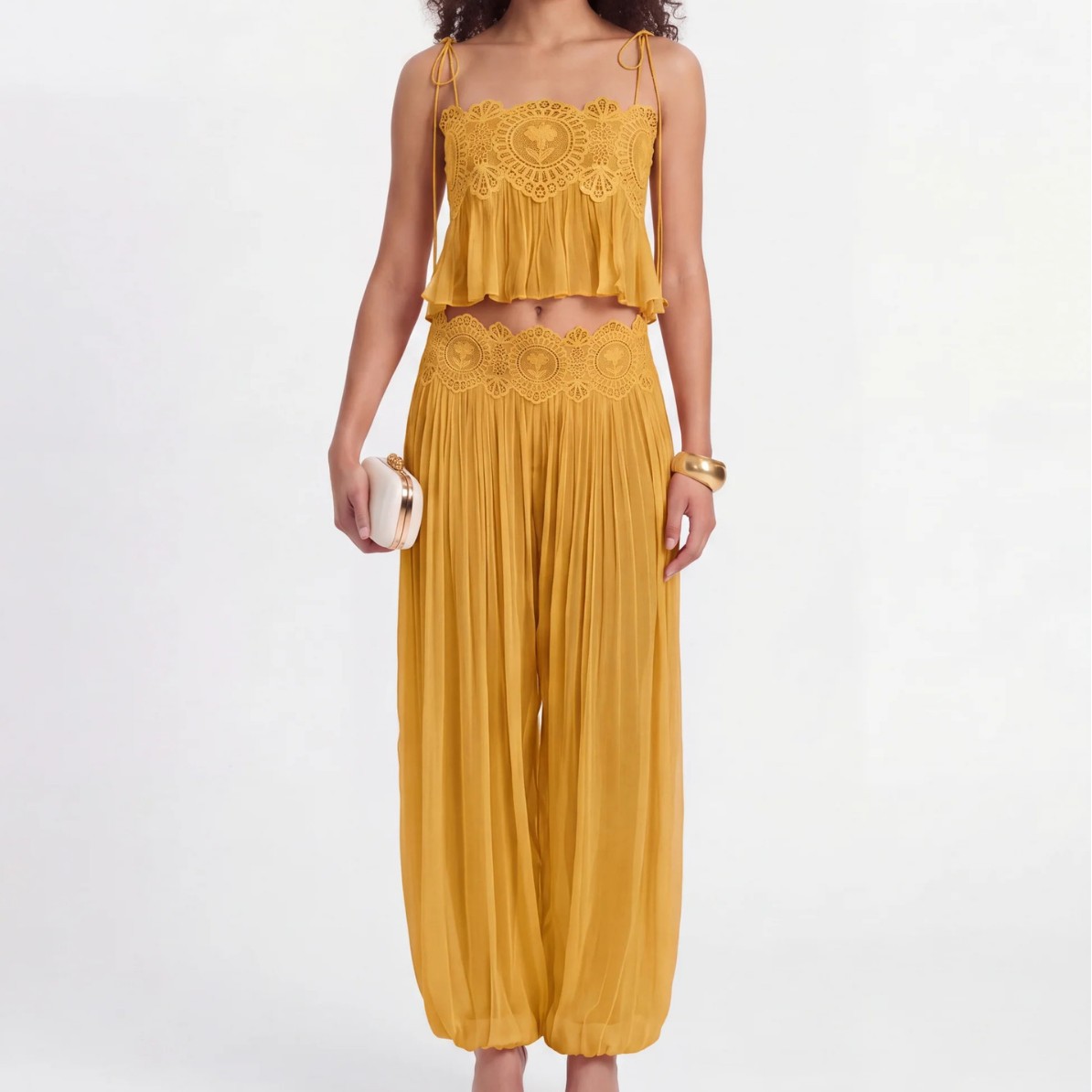 Completo da donna con pantalon - Lace Trim Cami recensione e prezzo